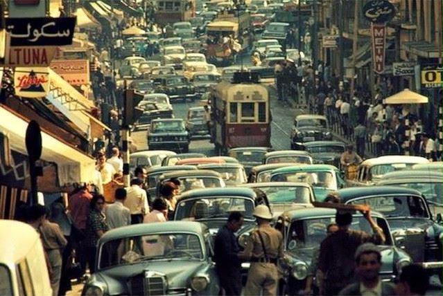 شارع ويغان، بيروت، 1960.